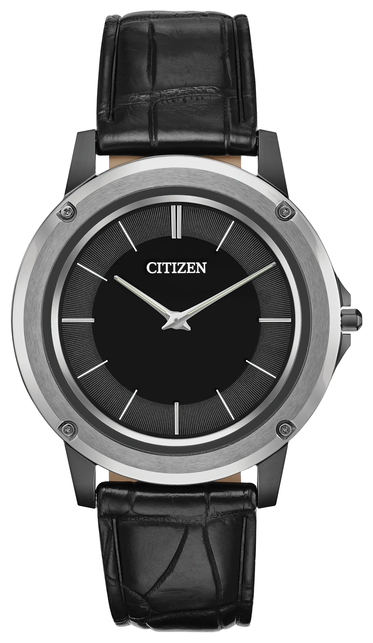 Citizen Eco-Drive Eco-Drive Black Dial Stainless Steel Watch | CITIZEN